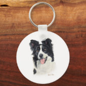 Porte-clés Bordure Collie (Recto)