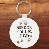 Porte-clés Bordure Collie Papa (Recto)