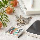 Porte-clés Bordure couleur II (Côté)