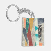 Porte-clés Bordure couleur II (Devant gauche)