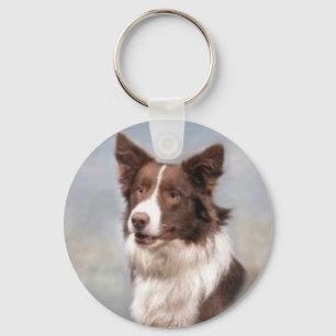 Porte-clés Bordure Porte - clé Collie
