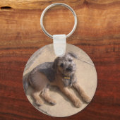 Porte-clés Bordure Terrier Puppy (Recto)