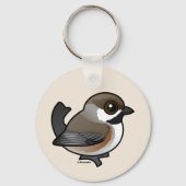 Porte-clés Boreal Chickadee (Recto)