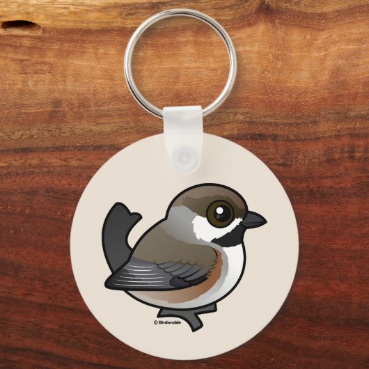 Porte-clés Boreal Chickadee (Recto)