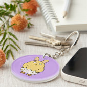 Porte-clés Bored Bunny Chick (Devant droit)
