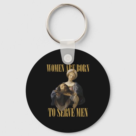 Porte-clés Born To Serve Men Christian Boss Girl Motivational (Recto)