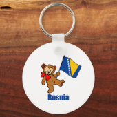 Porte-clés Bosnie Teddy Bear (Recto)