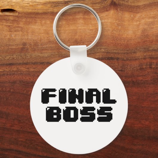 PORTE-CLÉS BOSS FINAL (Recto)