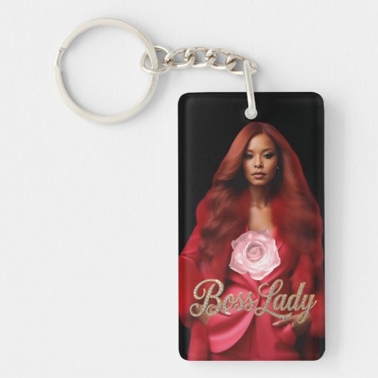 Porte-clés Boss Lady Acrylic Keychain (Devant)