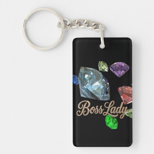 Porte-clés Boss Lady Acrylic Keychain (Devant)