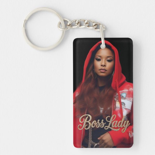 Porte-clés Boss Lady Acrylic Keychain (Devant)