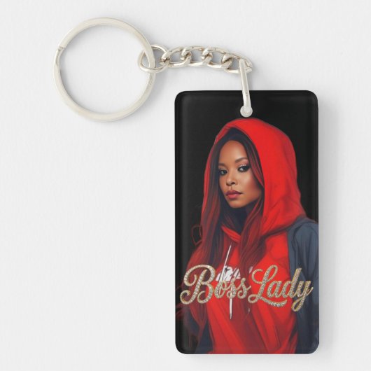 Porte-clés Boss Lady Acrylic Keychain (Devant)