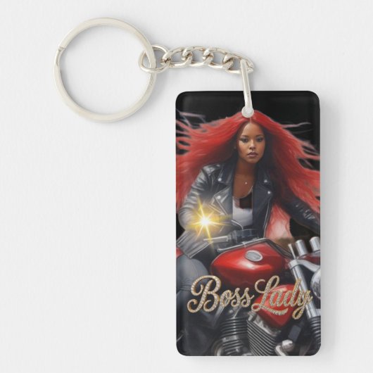 Porte-clés Boss Lady Acrylic Keychain (Devant)