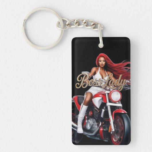 Porte-clés Boss Lady Acrylic Keychain (Devant)