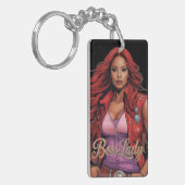 Porte-clés Boss Lady Acrylic Keychain (Devant gauche)