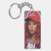 Porte-clés Boss Lady Acrylic Keychain (Devant gauche)
