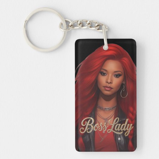 Porte-clés Boss Lady Acrylic Keychain (Devant)