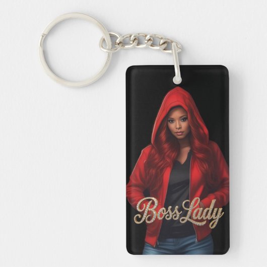 Porte-clés Boss Lady Acrylic Keychain (Devant)