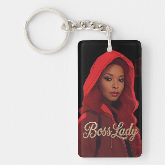 Porte-clés Boss Lady Acrylic Keychain (Devant)