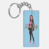 Porte-clés Boss Lady Acrylic Keychain (Devant gauche)