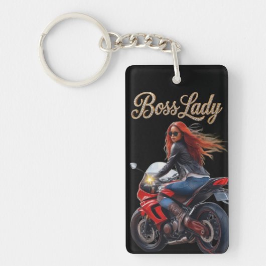 Porte-clés Boss Lady Acrylic Keychain (Devant)