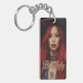 Porte-clés Boss Lady Acrylic Keychain (Devant gauche)
