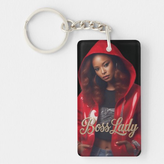 Porte-clés Boss Lady Acrylic Keychain (Devant)