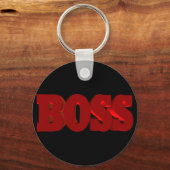 Porte-clés Boss rouge (Recto)