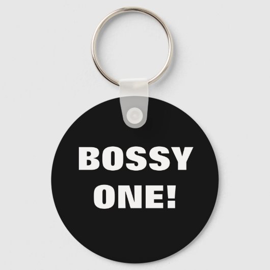 PORTE-CLÉS BOSSY ONE ! (Recto)