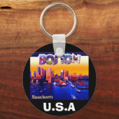 PORTE-CLÉS BOSTON (Recto)