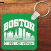 Porte-clés Boston, Massachusetts (Verso)