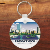 Porte-clés Boston, Massachusetts (Recto)