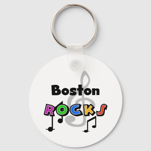 Porte-clés Boston Rocks (Recto)