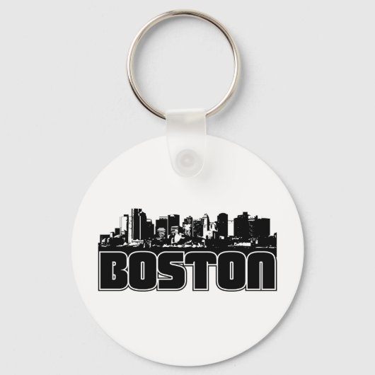Porte-clés Boston Skyline (Recto)