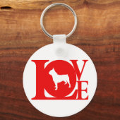 Porte-clés Boston Terrier (Recto)