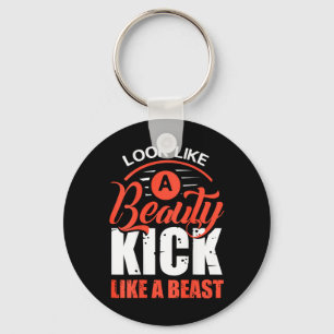 Porte-clés Botter Comme Une Bête, T Shirt De Kickboxing, T Sh