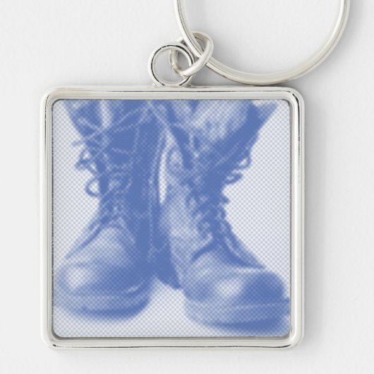 PORTE-CLÉS BOTTES DE COMBAT (Devant)