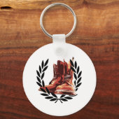 Porte-clés bottes de peau (Recto)