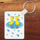 Porte-clés Bottes de pluie (Verso)