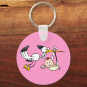 Porte-clés Bouche avec bébé (Recto)