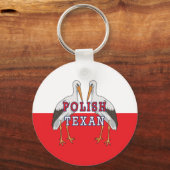 Porte-clés Bouche blanche texane polonaise (Recto)