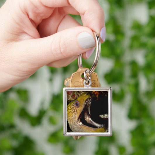 Porte-clés Bouche de baîllement et de intimidation d'un (main)