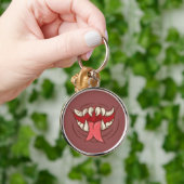 Porte-clés Bouche de monstre à dents (Main)