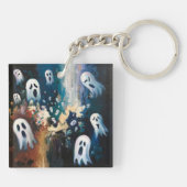Porte-clés Boucle spectrale (Dos)