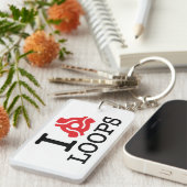 Porte-clés Boucles d'adaptateur I 45 (Devant droit)