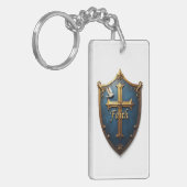 Porte-clés Bouclier de foi (Devant gauche)