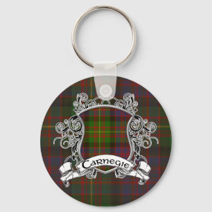 Porte-clés Bouclier de tartan de Carnegie
