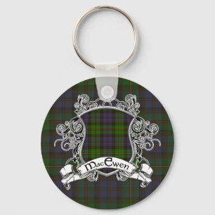 Porte-clés Bouclier de tartan de MacEwen