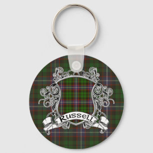 Porte-clés Bouclier de tartan de Russell