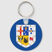 Porte-clés Bouclier des armes d'Australie (Verso)